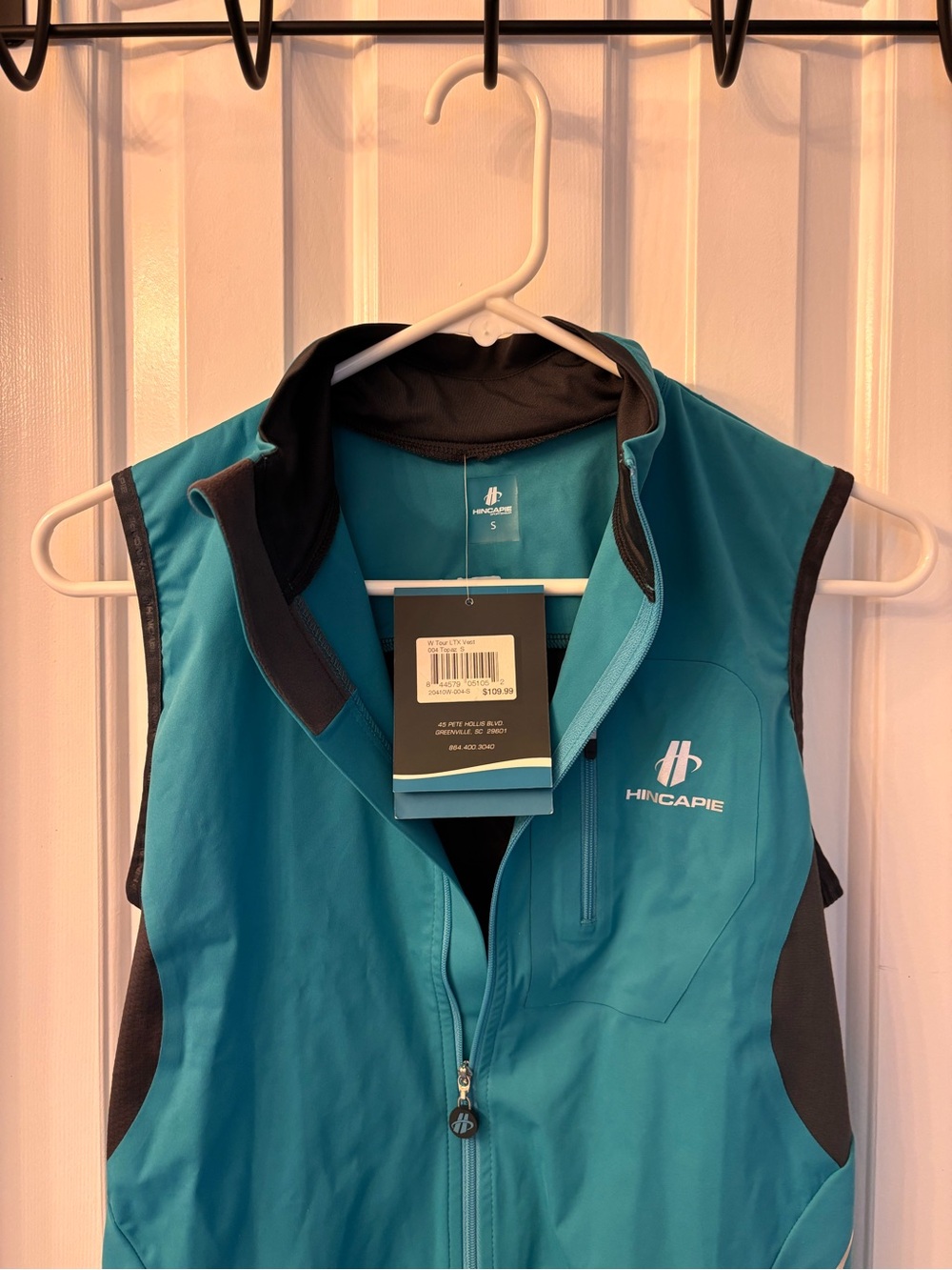 NWT Hincapie Teal Women's Vest - Picture 3 of 4